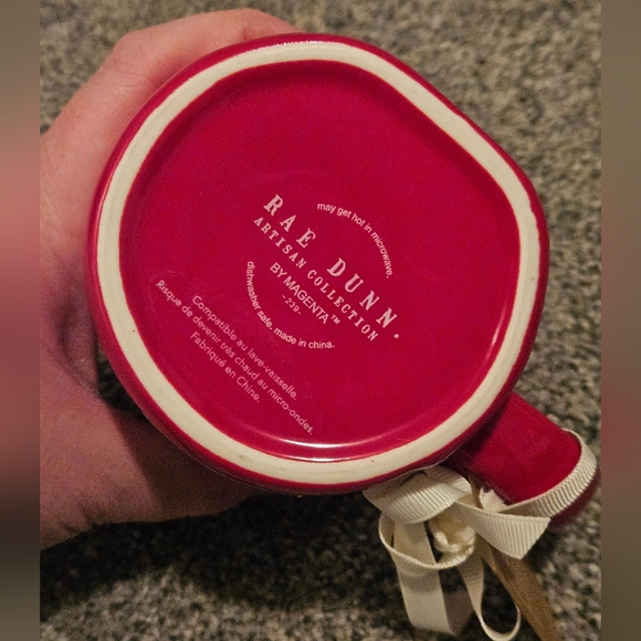 Love You Berry Much Rae Dunn Strawberry Red Mug - Picture 3 of 3